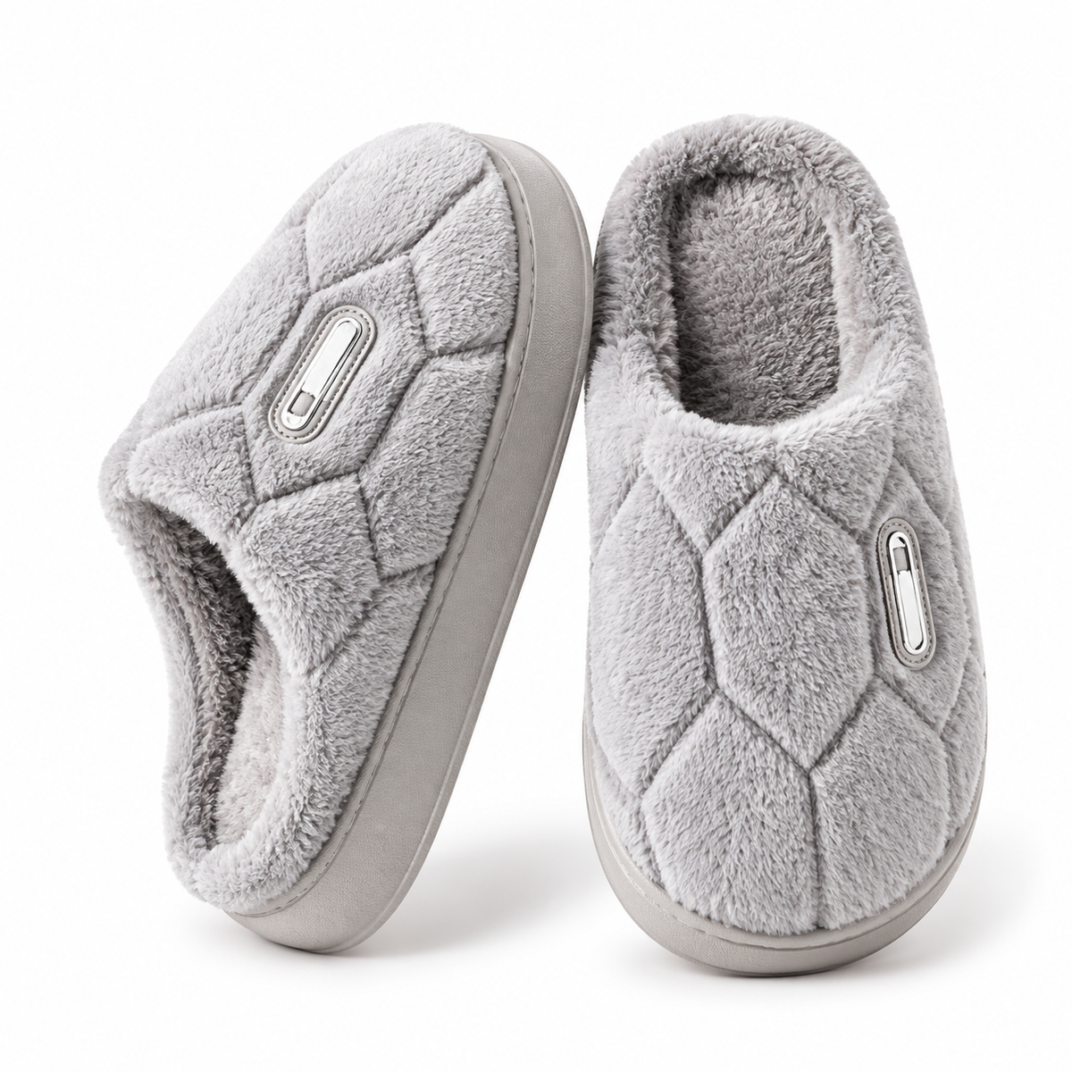 Men’s Plush Slip-On Slippers