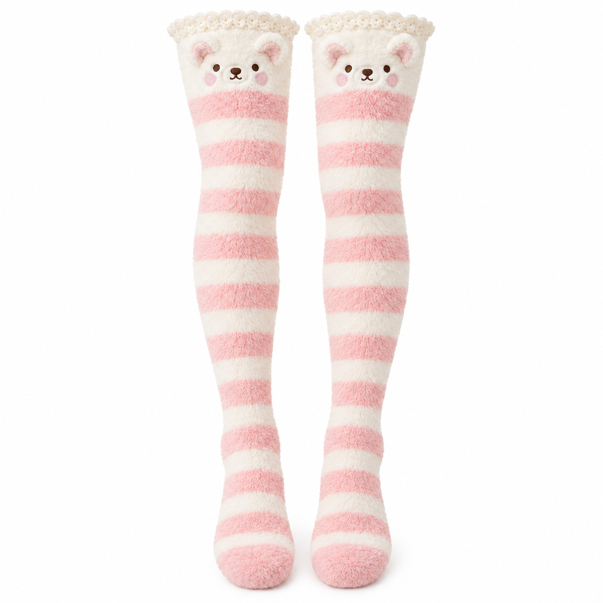 Plush Fleece Over-Knee Socks