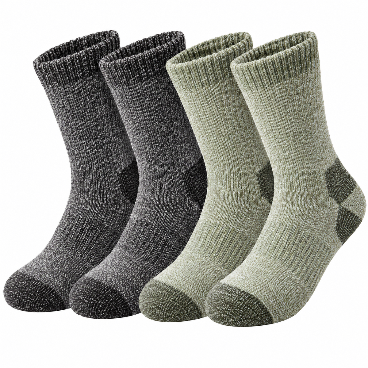 4-Pack Thermal Crew Socks