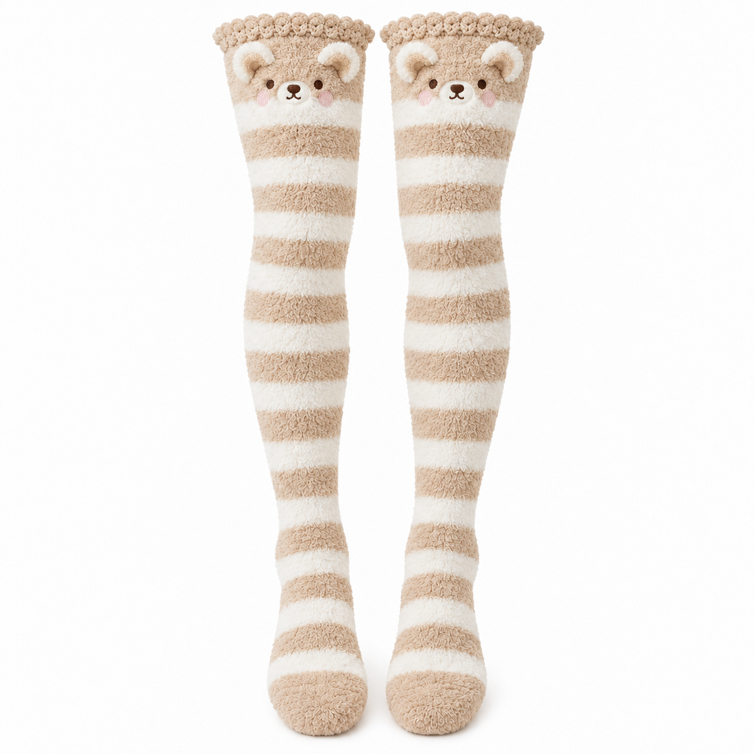 Plush Fleece Over-Knee Socks