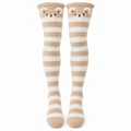 Plush Fleece Over-Knee Socks