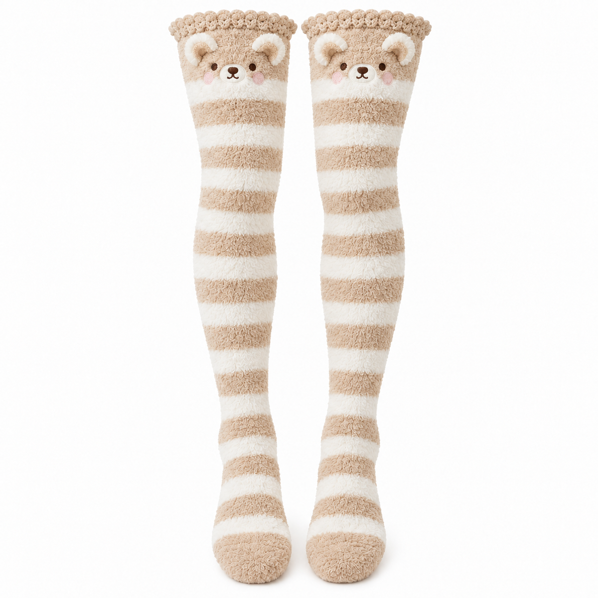 Plush Fleece Over-Knee Socks