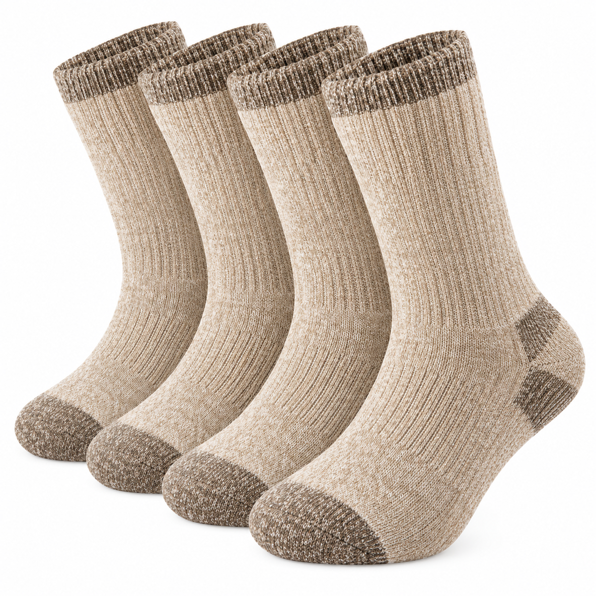 4-Pack Thermal Crew Socks