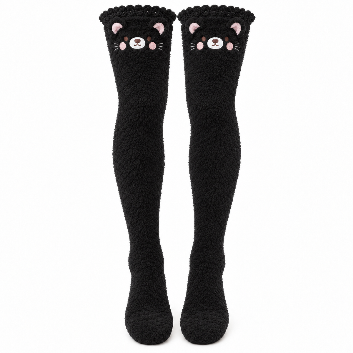 Plush Fleece Over-Knee Socks
