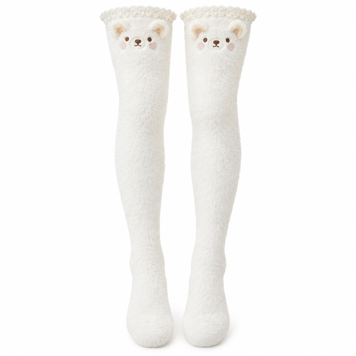 Plush Fleece Over-Knee Socks