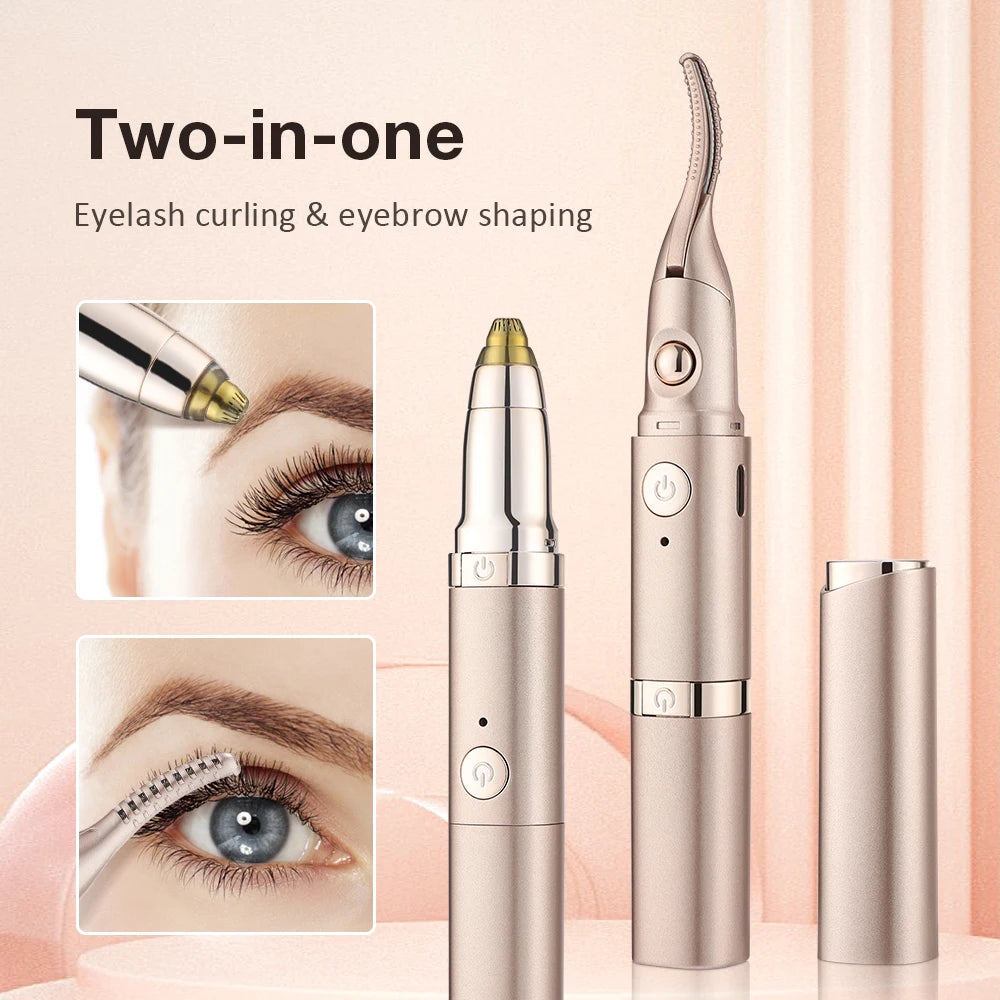Lift Your Lashes & Shape Your Brows in Minutes — With One 2-in-1 Beauty Tool